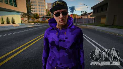 Purple Skin 4 for GTA San Andreas