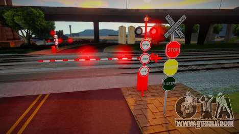 Railroad Crossing Mod Philippines v1 for GTA San Andreas