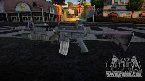 M4AA1 with M203 for GTA San Andreas