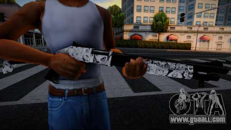 Ahegao Chromegun for GTA San Andreas