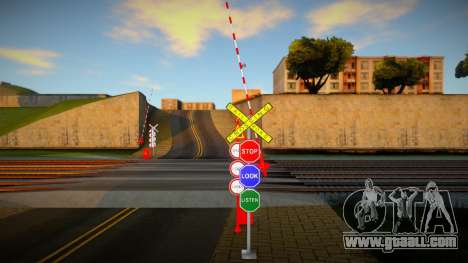 Railroad Crossing Mod Philippines v4 for GTA San Andreas