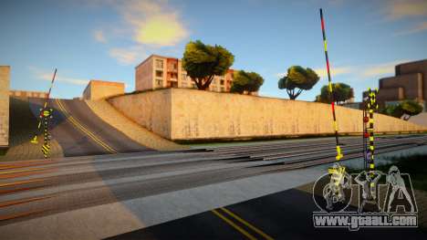 Railroad Crossing Mod 18 for GTA San Andreas