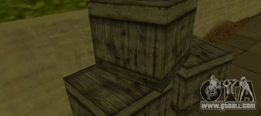Fixing the texture of a wooden box for GTA Vice City