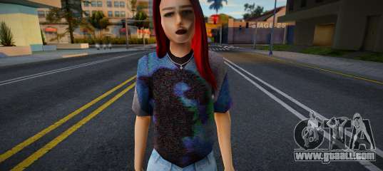 Fashion Girl 8 for GTA San Andreas