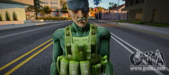 Solid Snake Green for GTA San Andreas