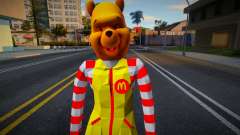 Winnie McDonald Headswap Mod for GTA San Andreas