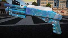 Winter Style Chromegun for GTA San Andreas