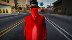 Bloods Skin 3 for GTA San Andreas