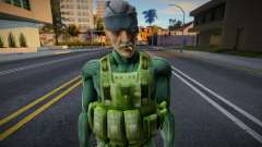 Solid Snake Green for GTA San Andreas