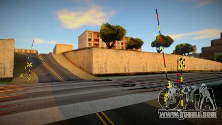 Railroad Crossing Mod 17 for GTA San Andreas