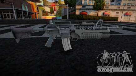 M4AA1 with M203 for GTA San Andreas