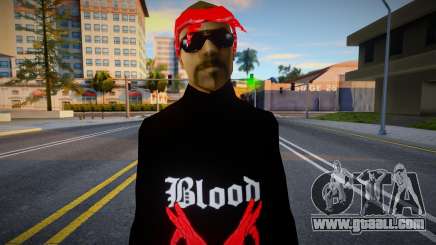 Bloods Skin 2 for GTA San Andreas