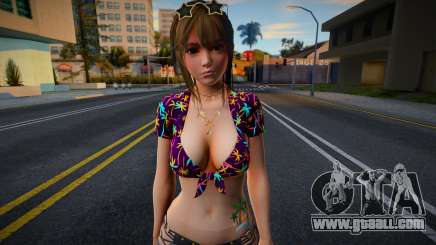 Misaki Loco Moco Vacation 1 for GTA San Andreas