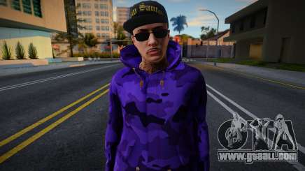 Purple Skin 4 for GTA San Andreas