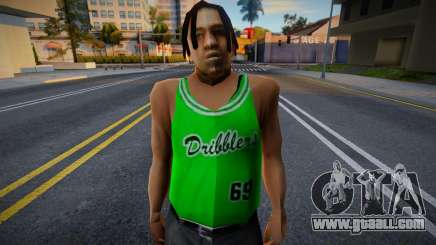 Grove Families Skin 2 for GTA San Andreas