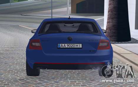 Skoda Octavia RS Version for GTA San Andreas