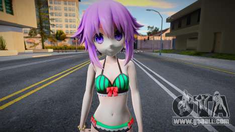 Neptune (SVS Swimsuit) for GTA San Andreas