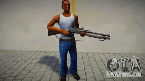 666RMNGTN Chromegun for GTA San Andreas