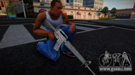 New M4 Weapon v6 for GTA San Andreas