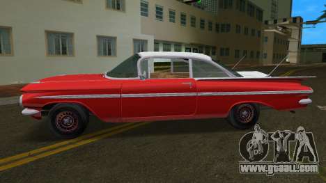 1959 Chevrolet Impala Coupe Used for GTA Vice City