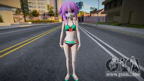 Neptune (SVS Swimsuit) for GTA San Andreas