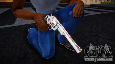 Colorful Revolver for GTA San Andreas
