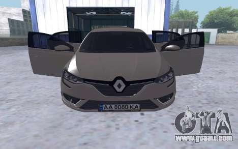 Renault Megane 4 Sedan 2021 for GTA San Andreas