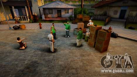 The Real Situation on Grove Street for GTA San Andreas