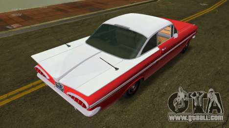 1959 Chevrolet Impala Coupe Used for GTA Vice City