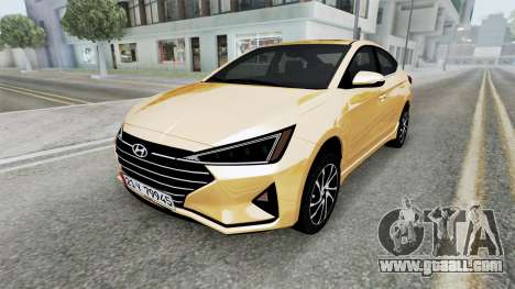 Hyundai Elantra Limited Taxi Baghdad (AD) 2020 for GTA San Andreas