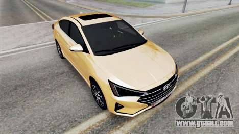 Hyundai Elantra Limited Taxi Baghdad (AD) 2020 for GTA San Andreas