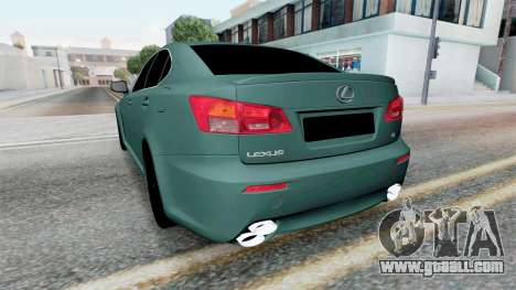 Lexus IS F (XE20) 2008 for GTA San Andreas