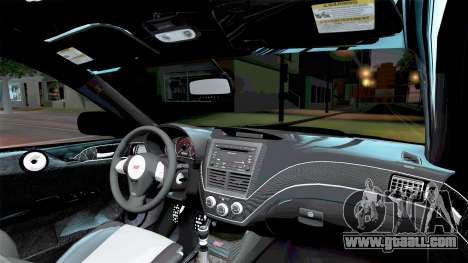Subaru Impreza WRX STI (GRB) for GTA San Andreas
