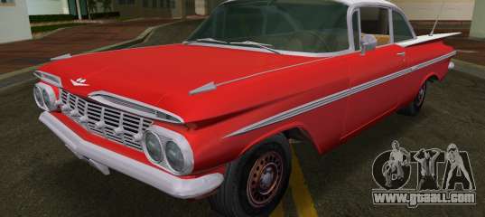 1959 Chevrolet Impala Coupe Used for GTA Vice City