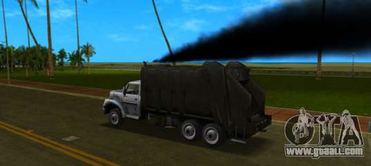 Improved exhaust for Trashmaster for GTA Vice City