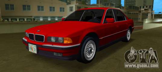 1998 BMW 750IL E38 for GTA Vice City