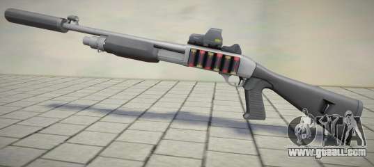 Benelli M3 Super 90 (Chromegun) for GTA San Andreas