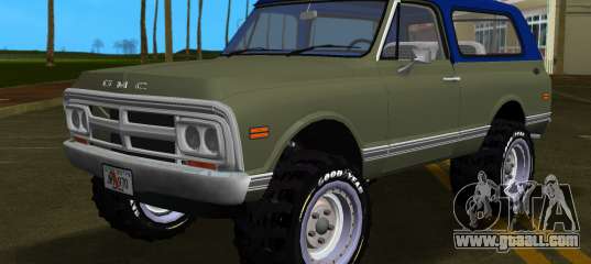 GMC Jimmy 70 for GTA Vice City