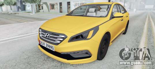 Hyundai Sonata 2016 Taxi Baghdad for GTA San Andreas