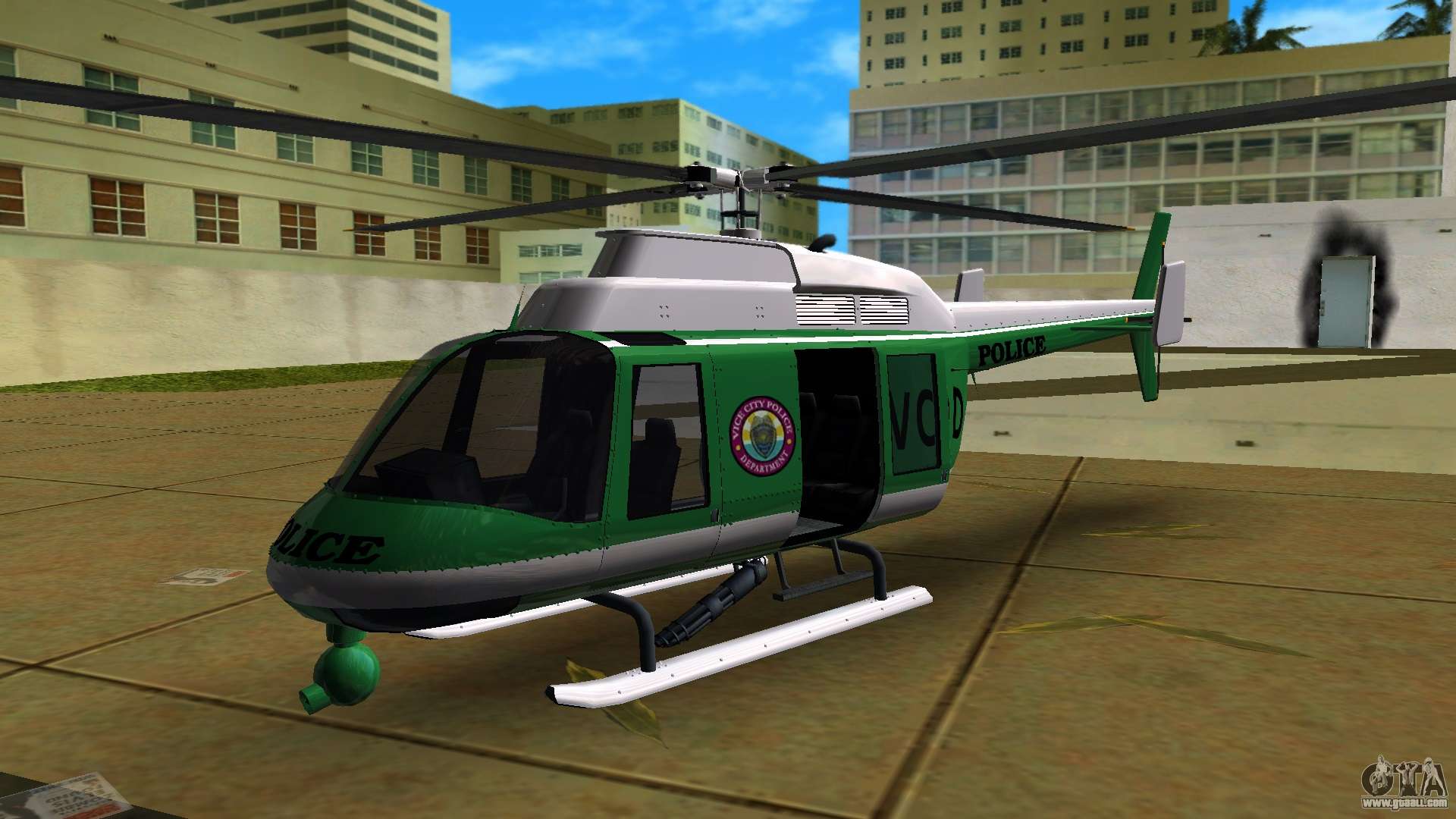 GTA IV Police Helicopter para GTA San Andreas