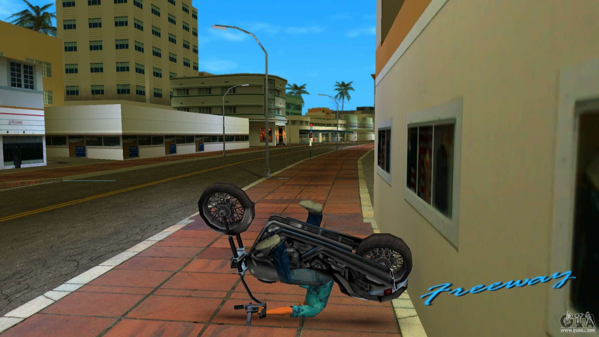 Can Not Fall Off The Bike para GTA San Andreas