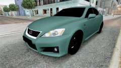 Lexus IS F (XE20) 2008 for GTA San Andreas