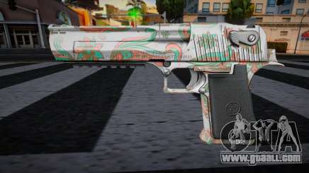 Color Desert Eagle for GTA San Andreas