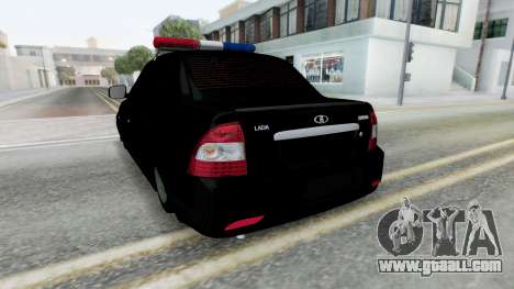 Lada Priora Sedan (2170) Police for GTA San Andreas