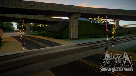 Railroad Crossing Mod South Korean v6 for GTA San Andreas