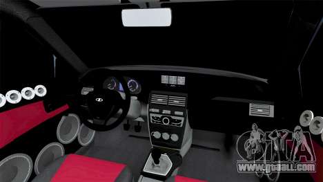 Lada Priora Hatchback (2172) Stance for GTA San Andreas