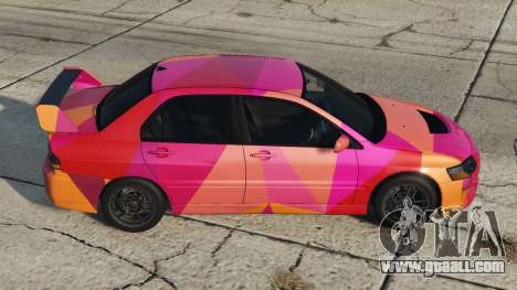 Mitsubishi Lancer Evolution IX Persian Rose