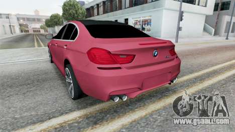 BMW M6 Gran Coupe (F06) 2013 for GTA San Andreas