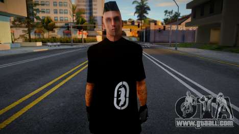 Ballas2 Black Tshirt for GTA San Andreas