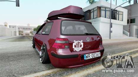 Volkswagen Golf 3-door (Typ 1J) Low for GTA San Andreas